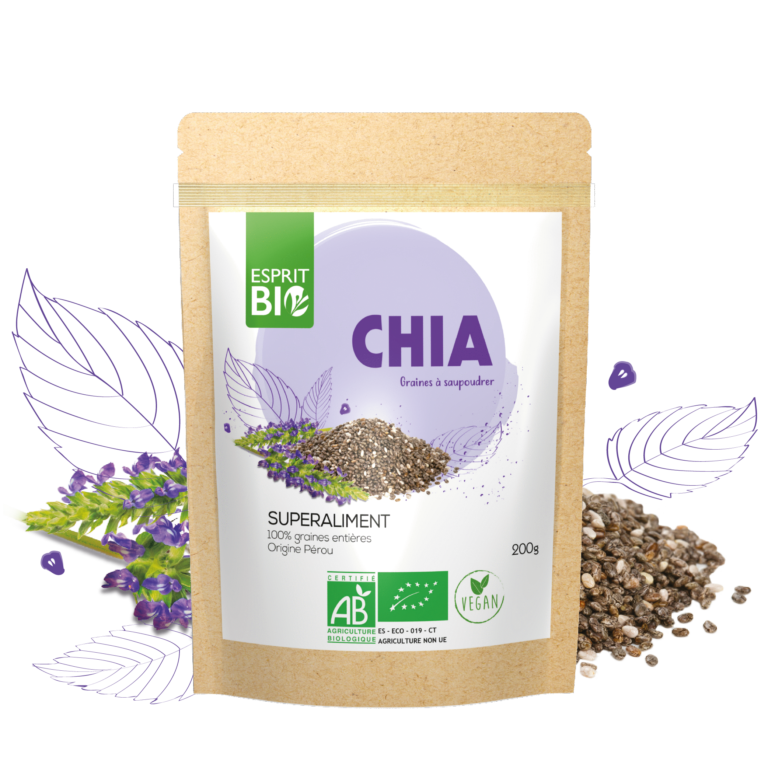 Graines de Chia Bio - Sachet de 200g